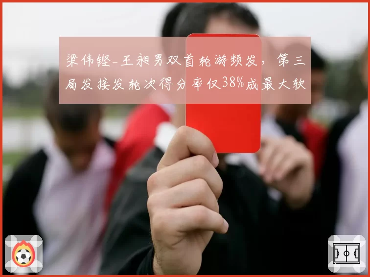 梁伟铿_王昶男双首轮游频发，第三局发接发轮次得分率仅38%成最大软肋？
